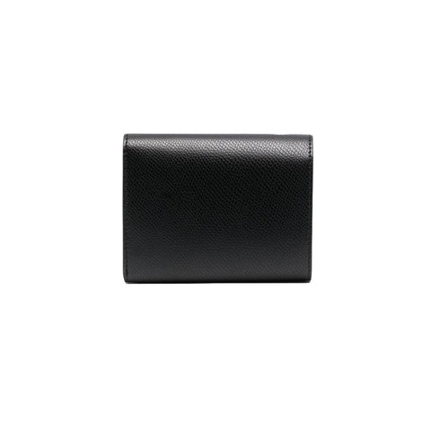 Portafoglio Donna mini con clip Nero Emporio Armani- Francavilla Moda